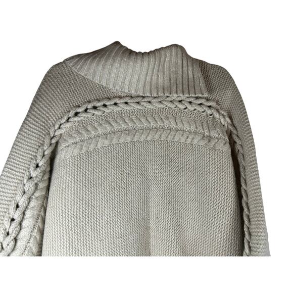 Simply Vera Wang SWEATER Womens Sz XL KNIT Pullover Cream Silver Flecks CUTE - Picture 1 of 11